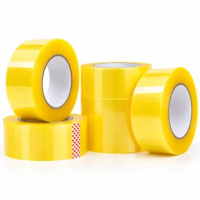 OPP Packing Tape 47mm x 200 Yards, Film 50 (Clear / Opaque / Yellow)