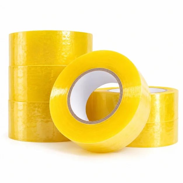 OPP Packing Tape 47mm x 200 Yards, Film 50 (Clear / Opaque / Yellow)