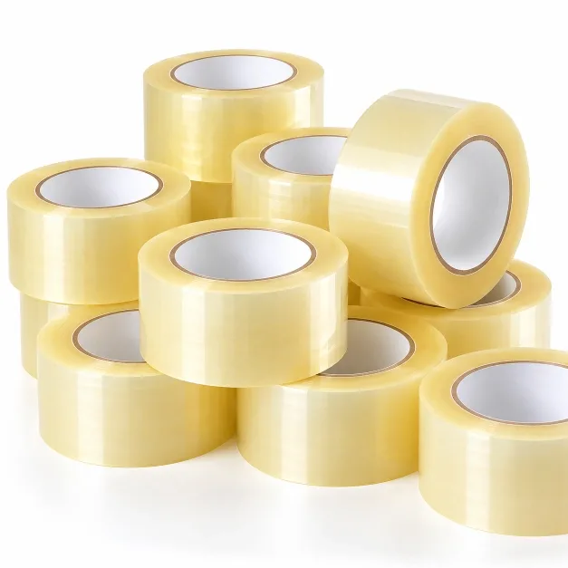 OPP Packing Tape 47mm x 200 Yards, Film 50 (Clear / Opaque / Yellow)